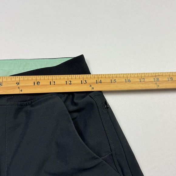 Birddogs Joggers Mens Small Black Lined Athletic Pants Drawstring Zip Pocket - Picture 6 of 10